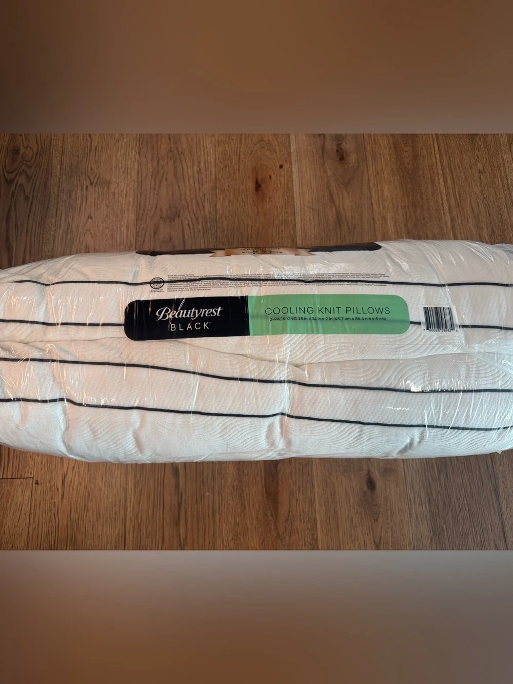 BEAUTYREST BLACK 2pk Luxurious Down Alternative‎ Pillows